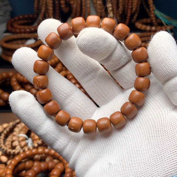 非金属木质紫金鼠10.5×9.5道珠老型单圈