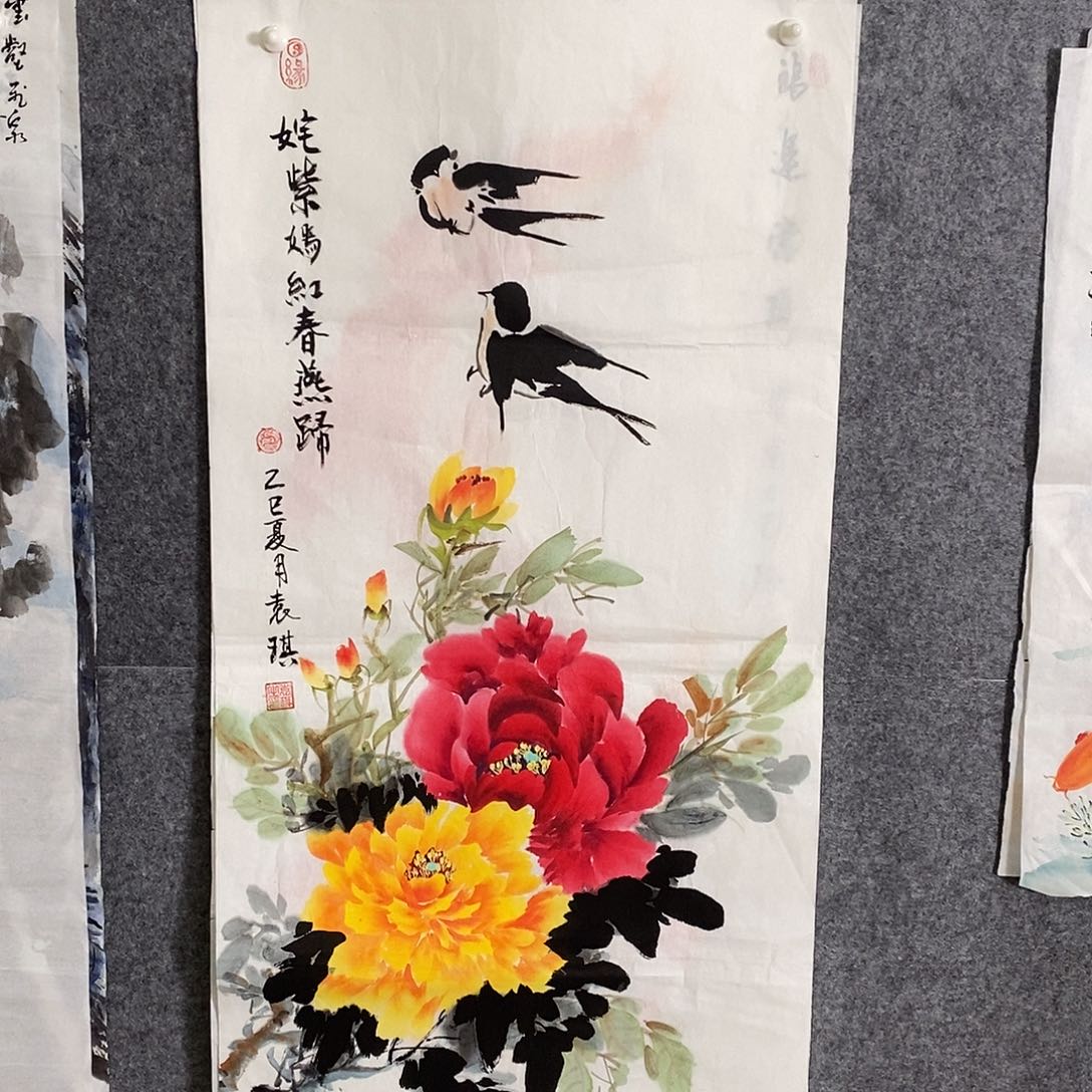 国画手写手绘国画作品122