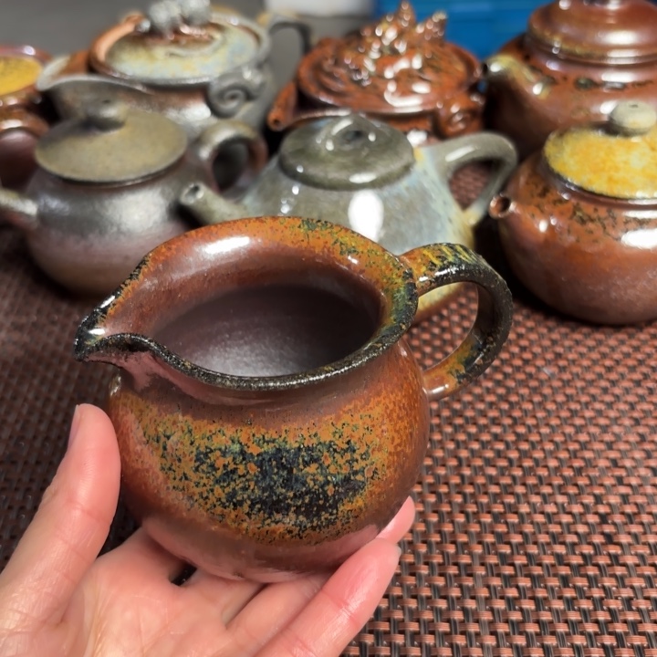 紫砂茶杯养彩功杯240 C