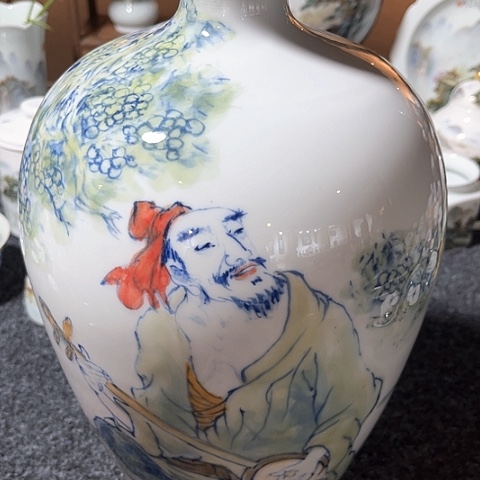 汪派山水嫡传第四代汪沁直播间树**深