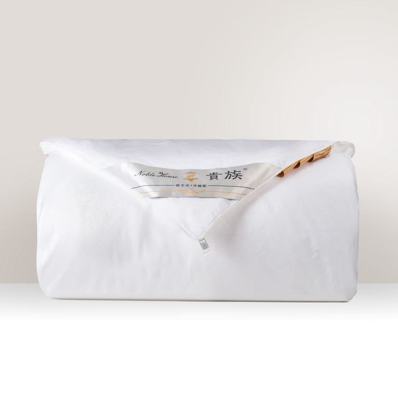 桑蚕丝被手工被子四季通用长丝纯棉被罩工厂直供保证真品假一罚万