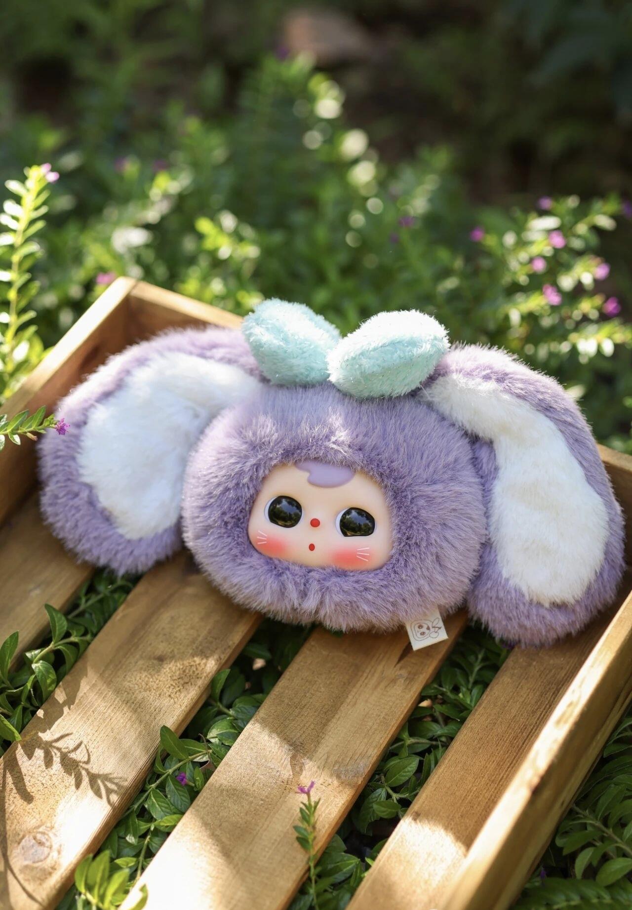 【丁当代拆】甜心小兔拉链包潮玩盲盒