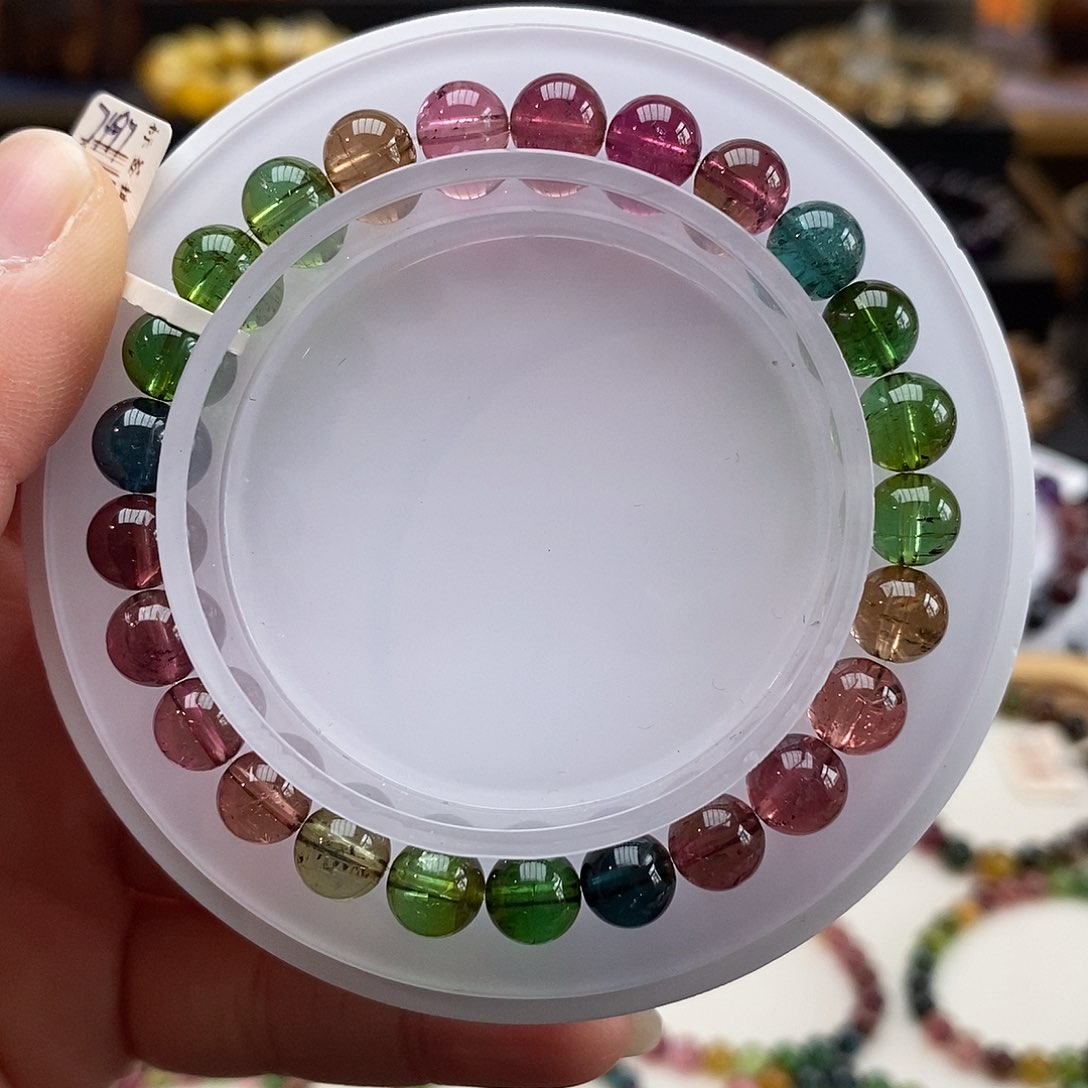 碧玺手链未镶嵌手链