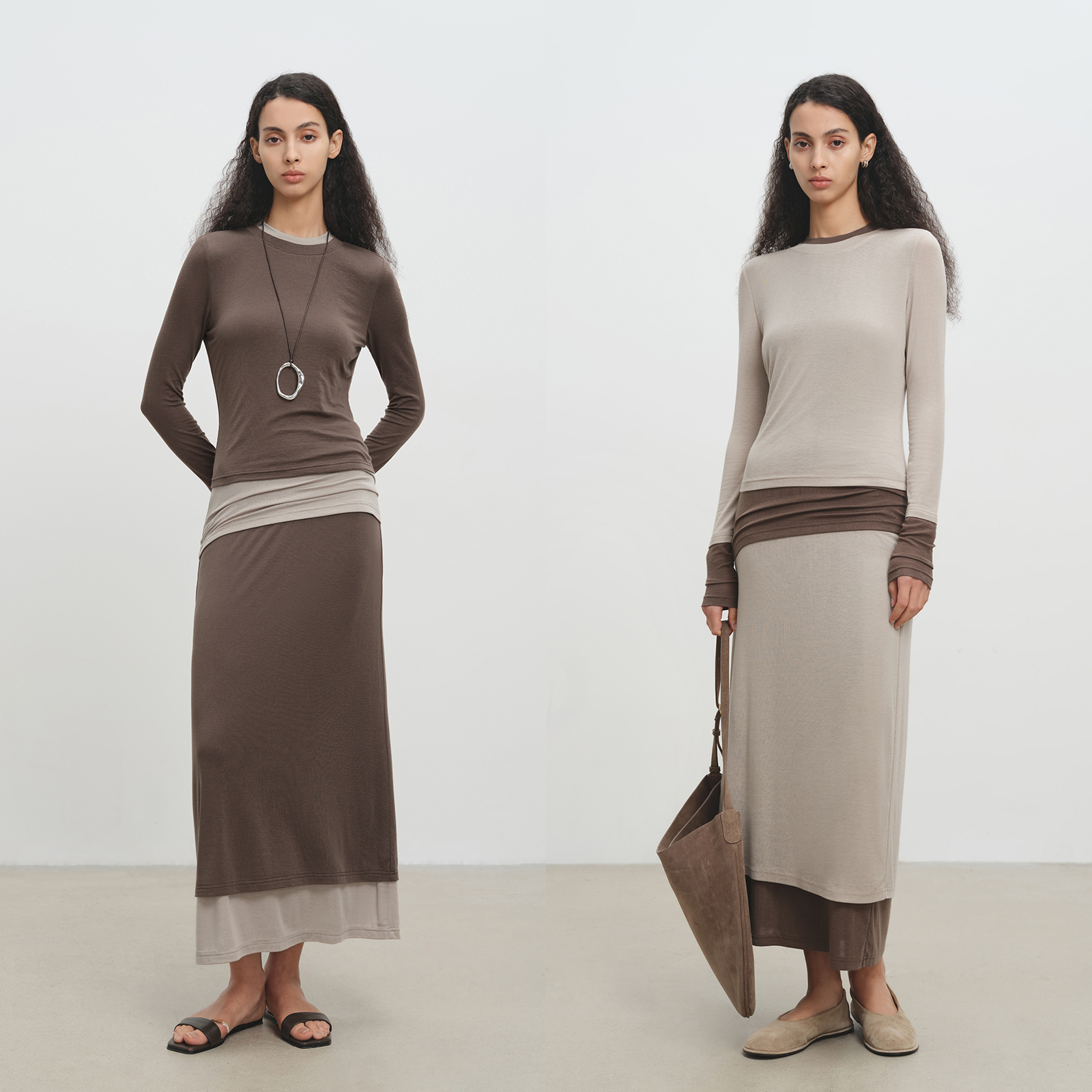 MSBEAST 99盛典 羊绒混纺撞色T