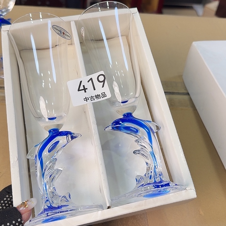 水晶玻璃吸管款很好看