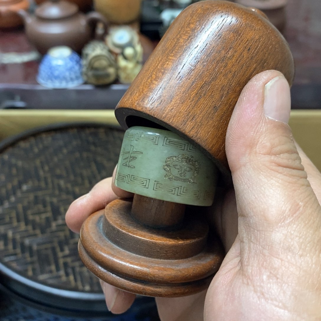 茶盏密胺手绘陶瓷杯子