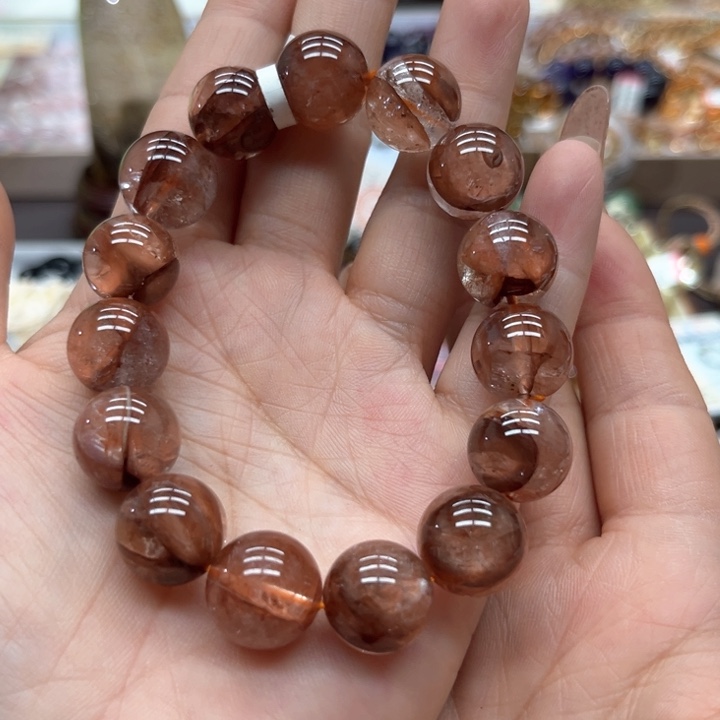 【闪购商品】水晶手链未镶嵌手串14.5