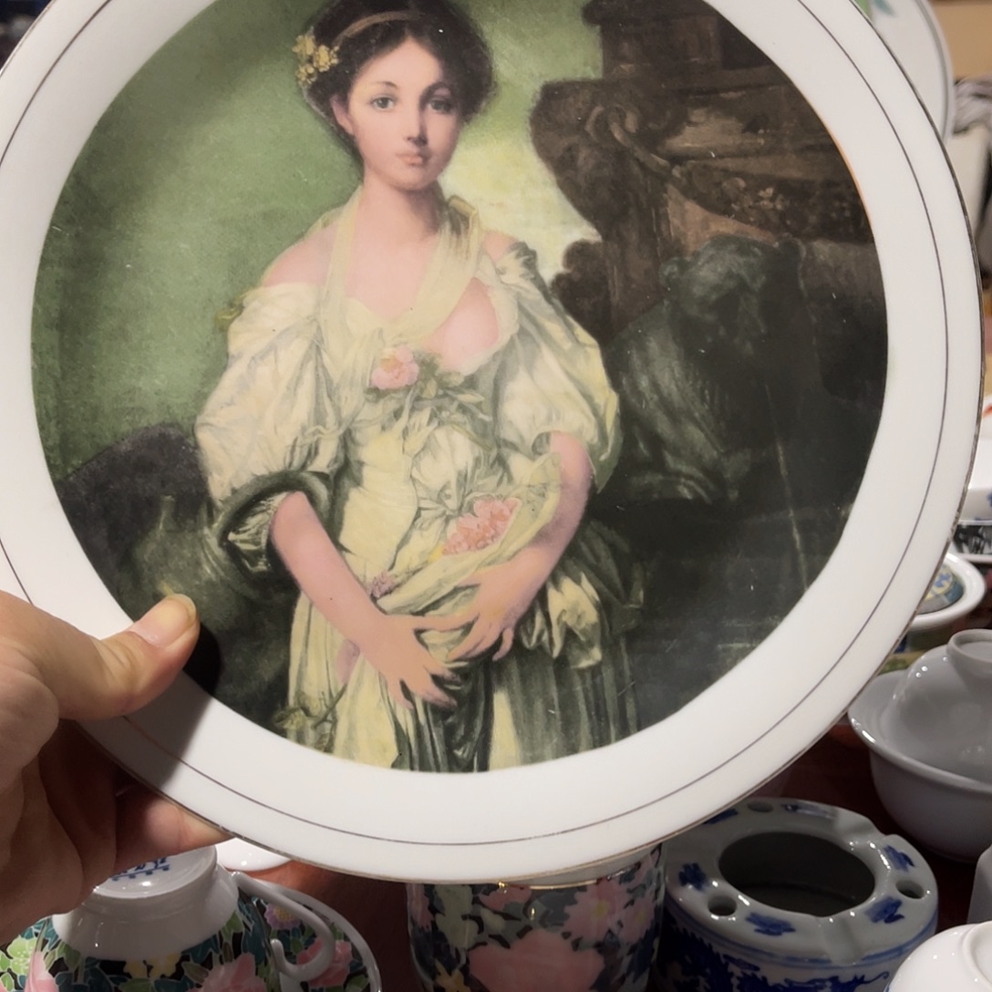 醴陵老厂瓷微瑕慎拍