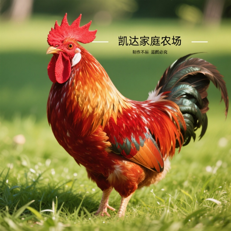 九斤红 红玉380大红公鸡【到手8只】宠物鸡  顺丰快递（发货8两）