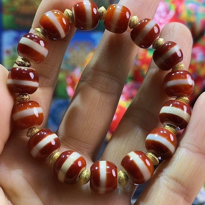 玛瑙/玉髓手链未镶嵌