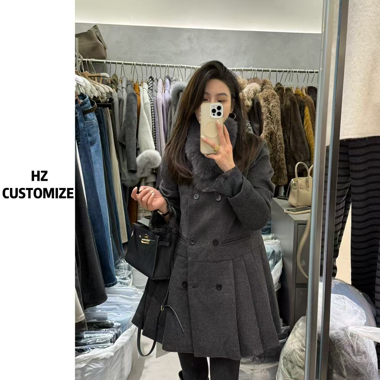 惠惠子甄选【小香风羽绒外套】新款羽绒小香风外套时尚百搭气质款