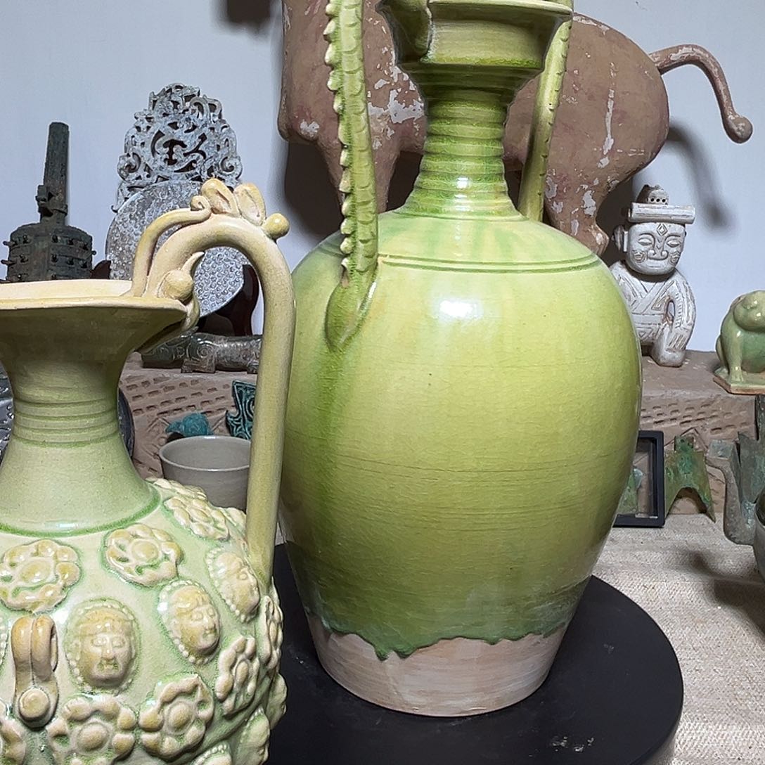 开***～瓷片精品瓷器摆件