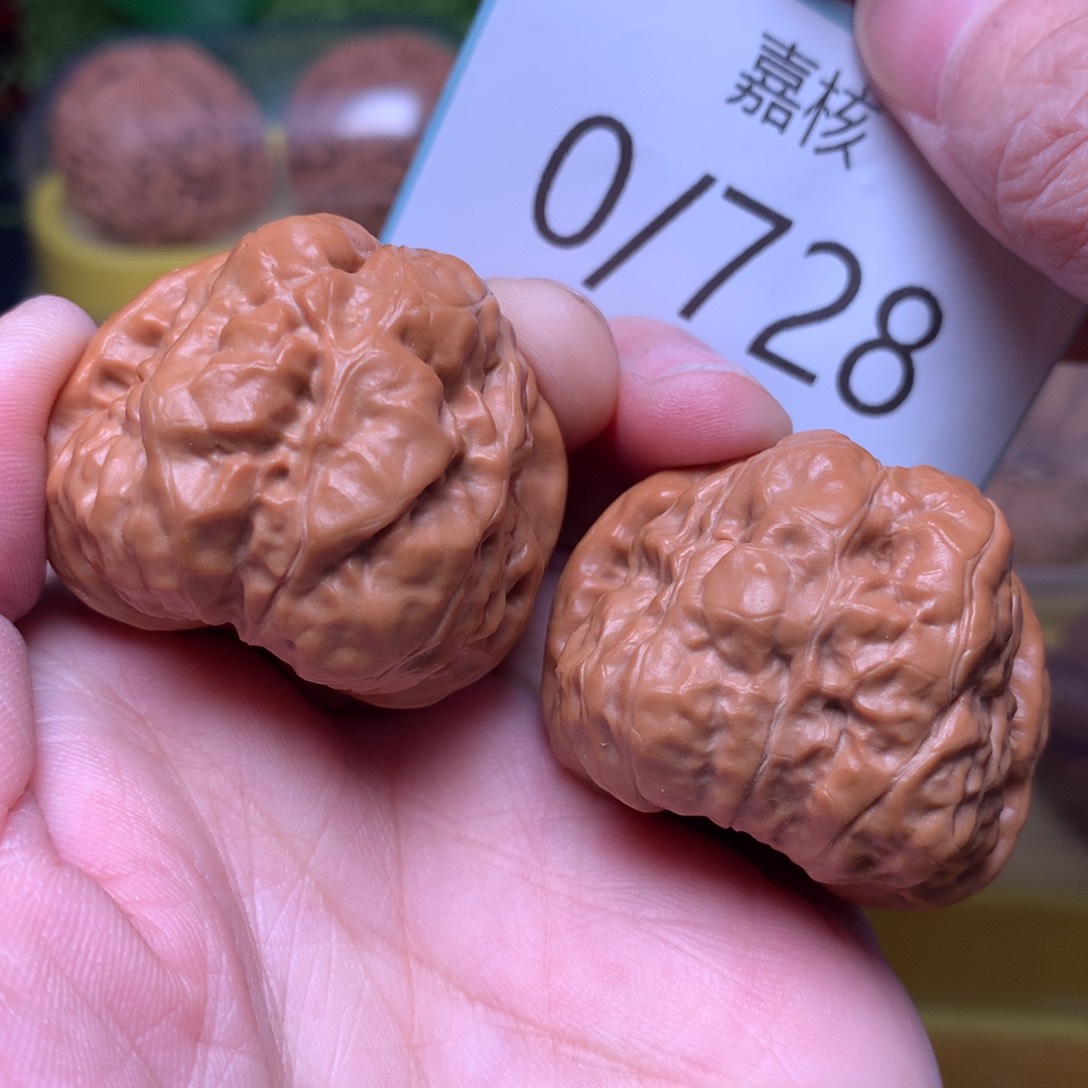 文玩核桃把件肌肉开背蛙37