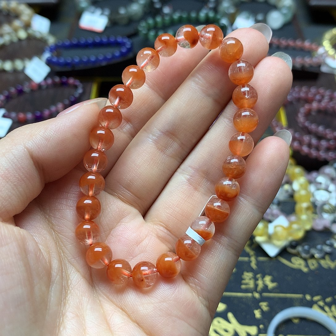 水晶未镶嵌手链手链