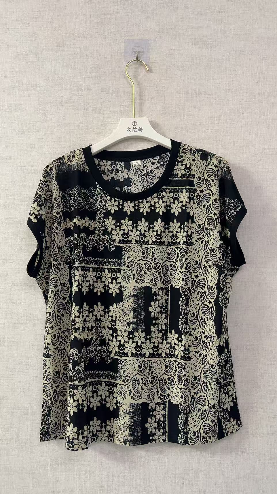 2025大爆款洋气时尚花色上衣