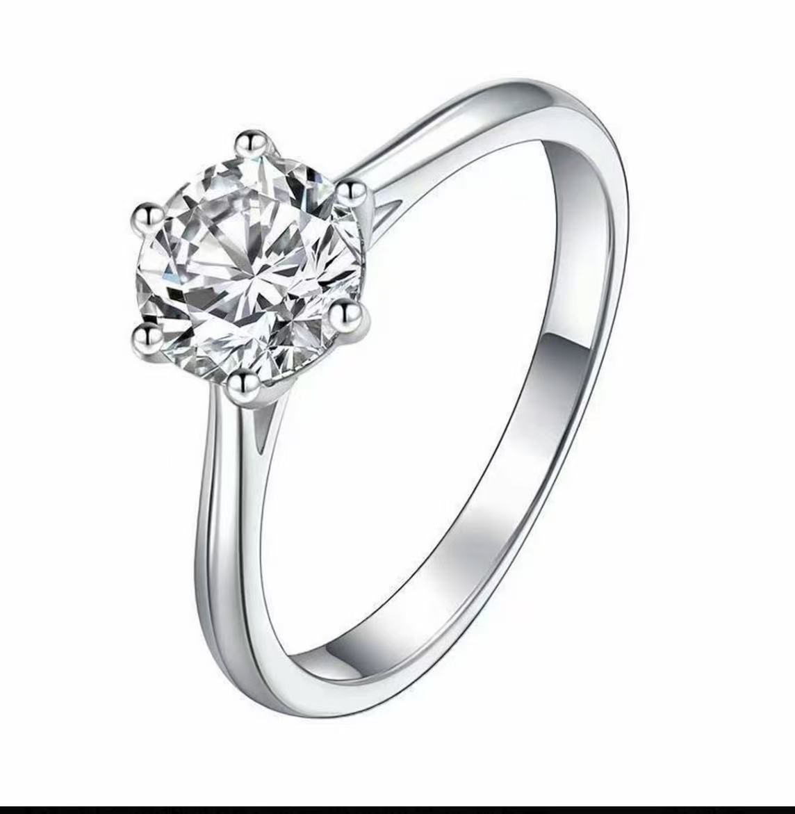 【璀璨】2.0 ct 周家六爪女戒