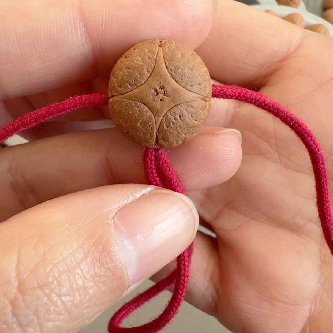 凤眼菩提手串17.5mm麒麟三通90@3127