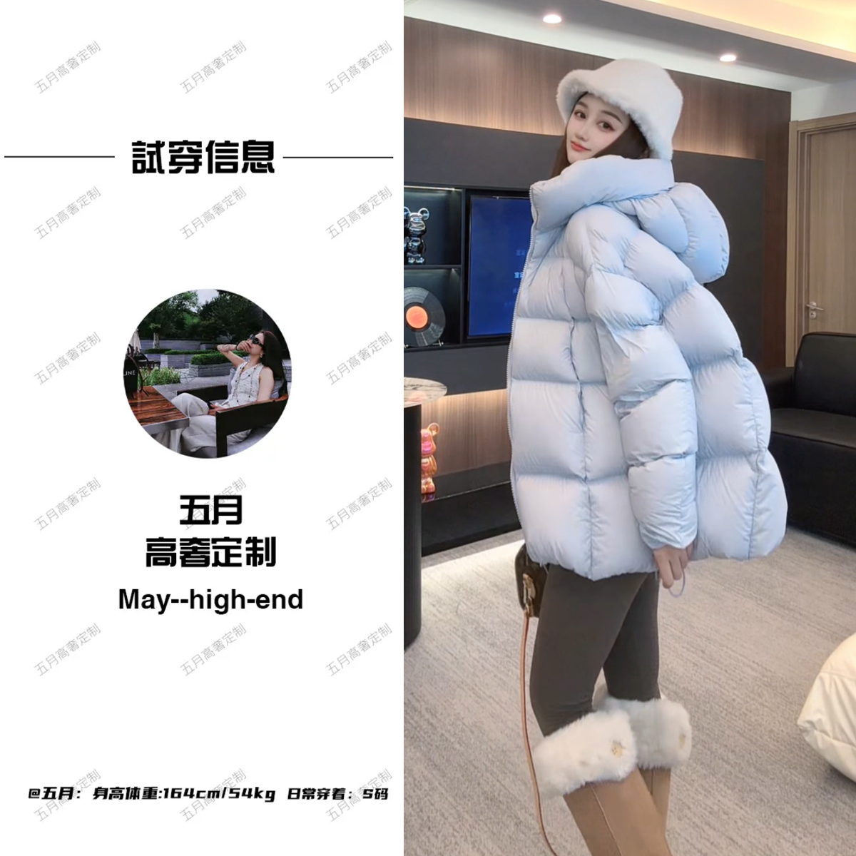 90白鹅绒2025冬新款连帽宽松保暖云朵泡芙羽绒服女中长款显瘦加厚