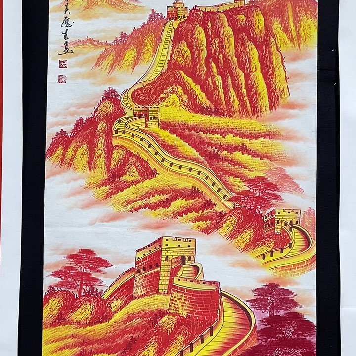 国画老师手绘作品