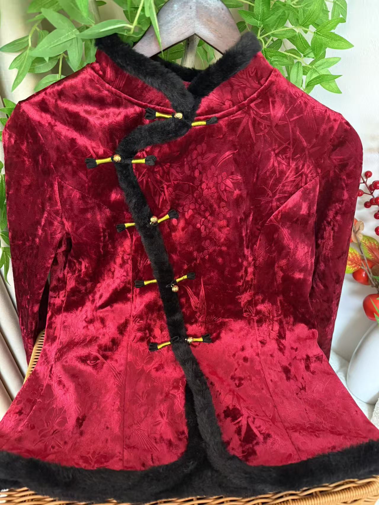 悦季精品（诗瑶）新中式加绒加厚款上衣