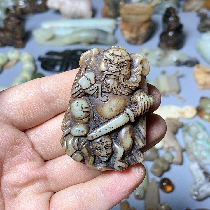 和田玉未镶嵌颈饰186