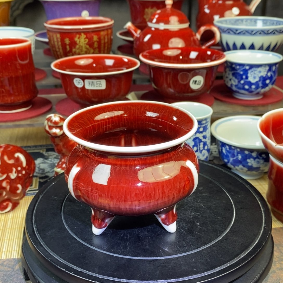 【闪购商品】景德镇名陶坊原矿郎红