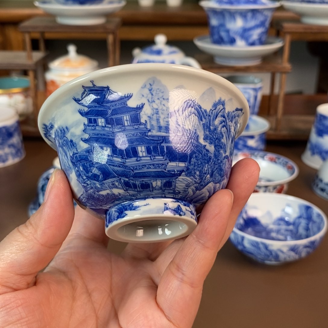 景德镇陶瓷手工手绘