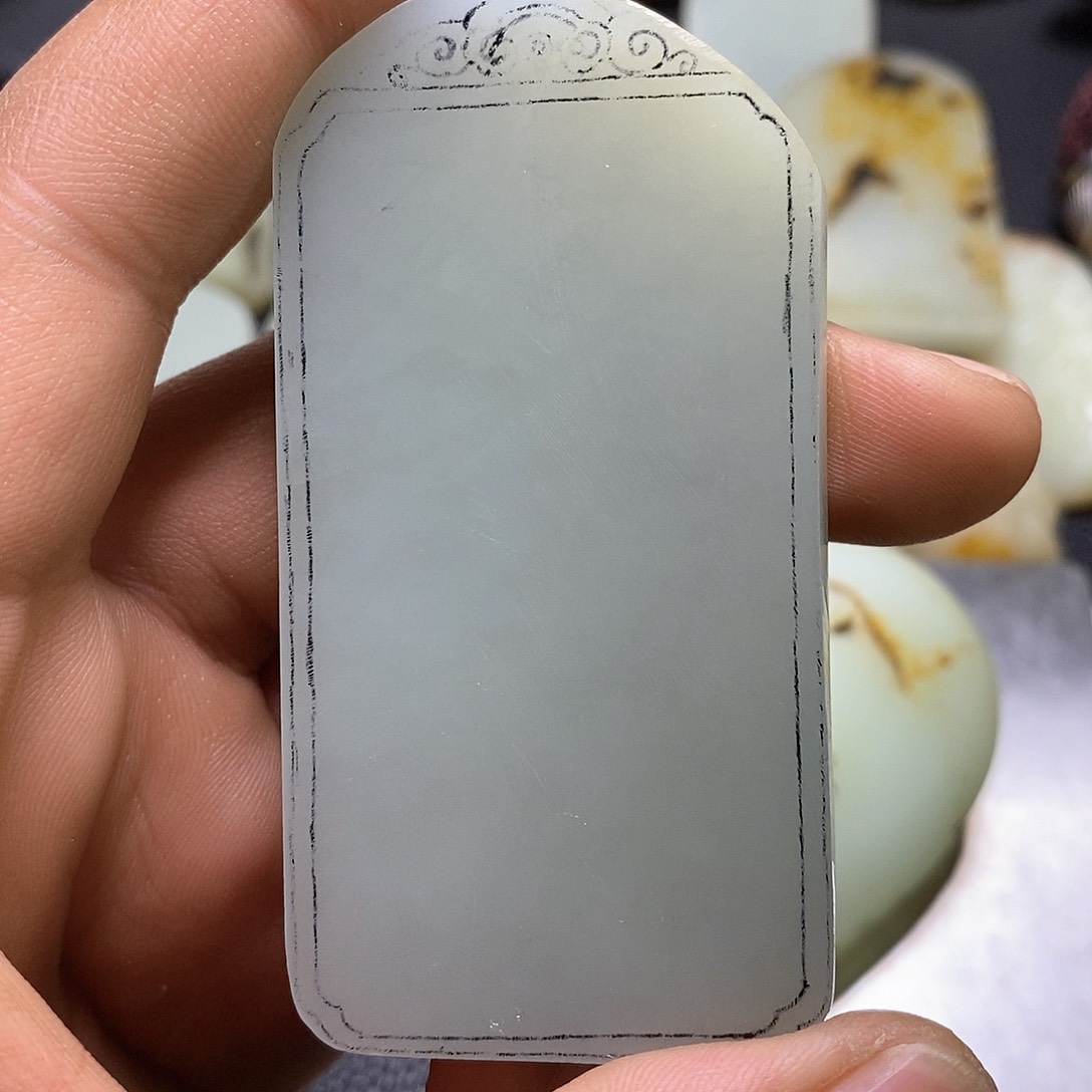 定制和田玉挂件未镶嵌?***生