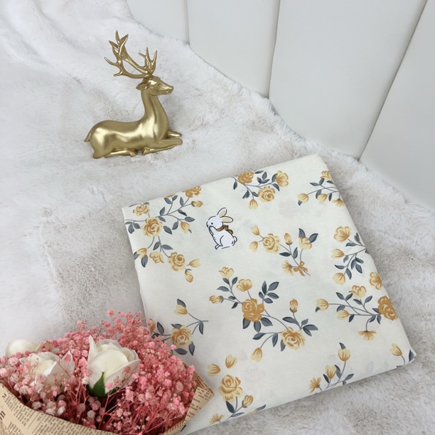 双人被套【清新花雨】尺寸2x2.3米舒适柔软透气四季款