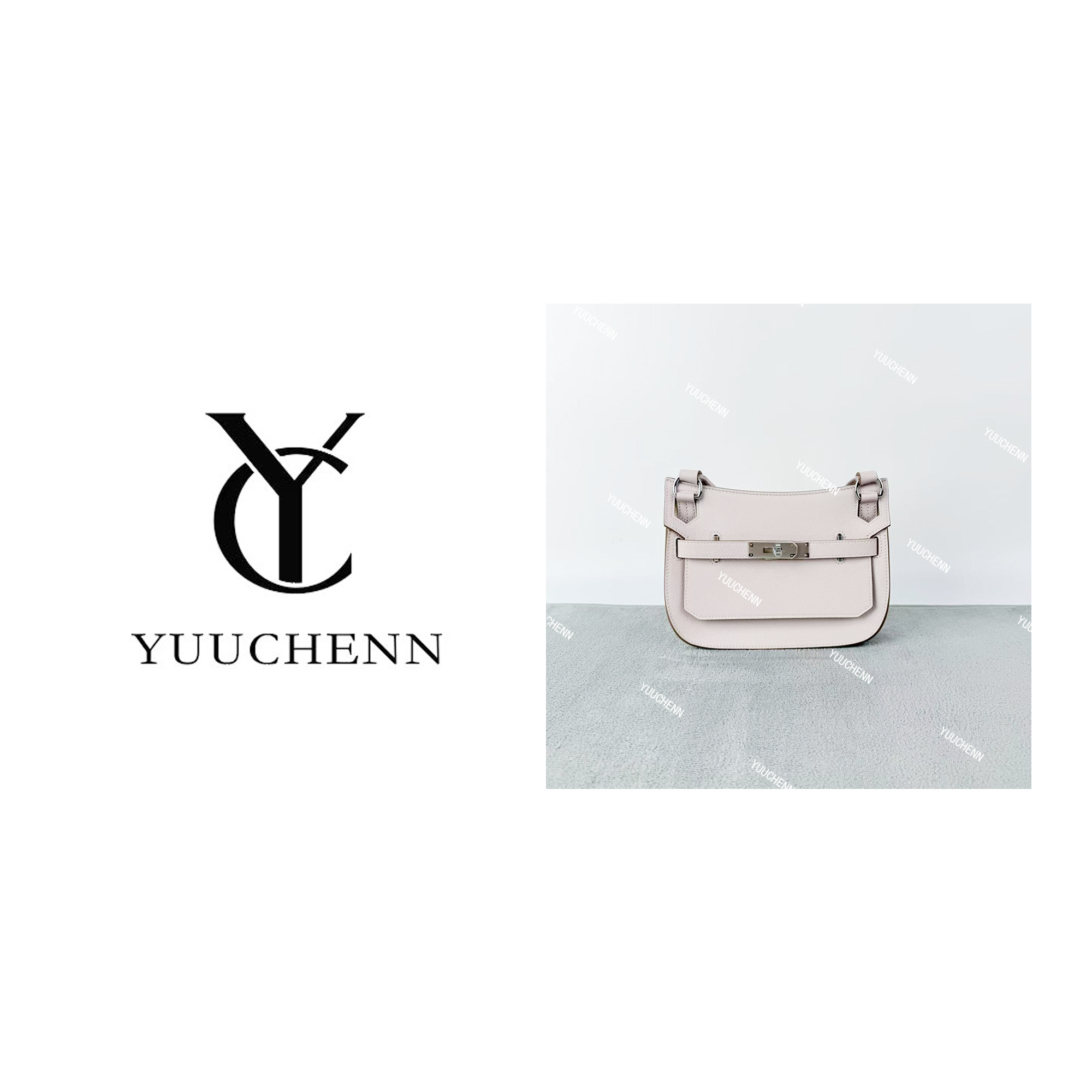 YUUCHENN/22cm原创设计高定真皮包 HH6837