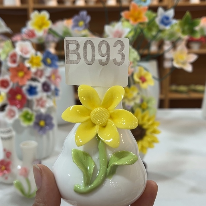陶瓷非遗陶瓷手工花B093