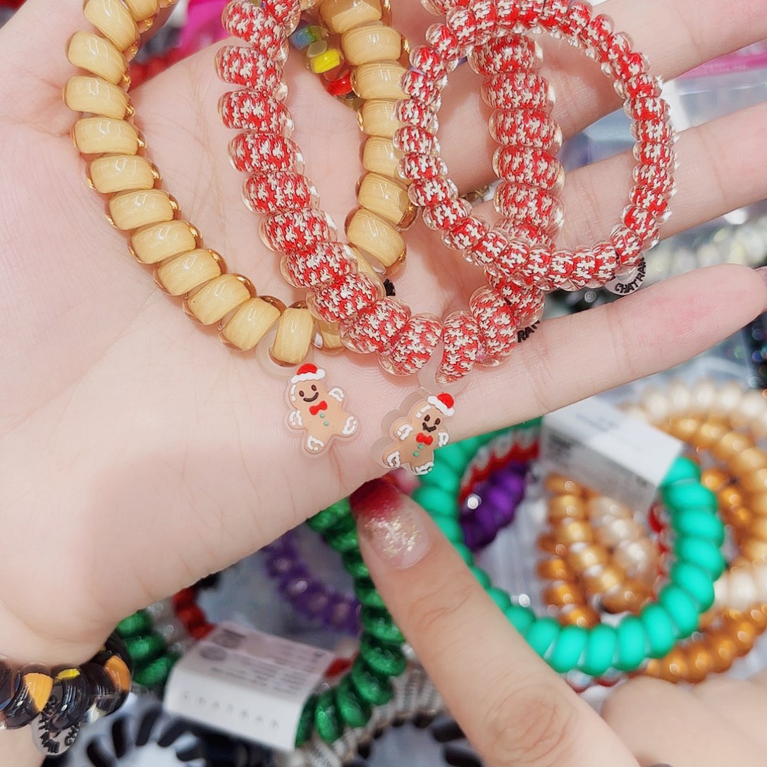 非金属发饰98号一盒圣诞款