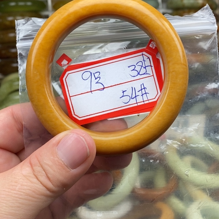 未镶嵌蛇纹石玉手绳