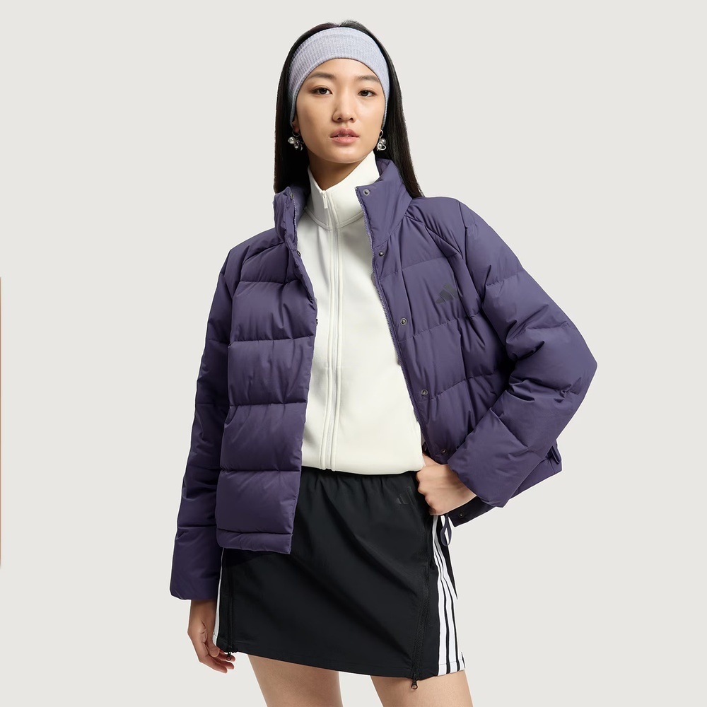 adidas阿迪达斯【双旦礼】女子W HELIONIC RLX运动休闲羽绒服KH3974