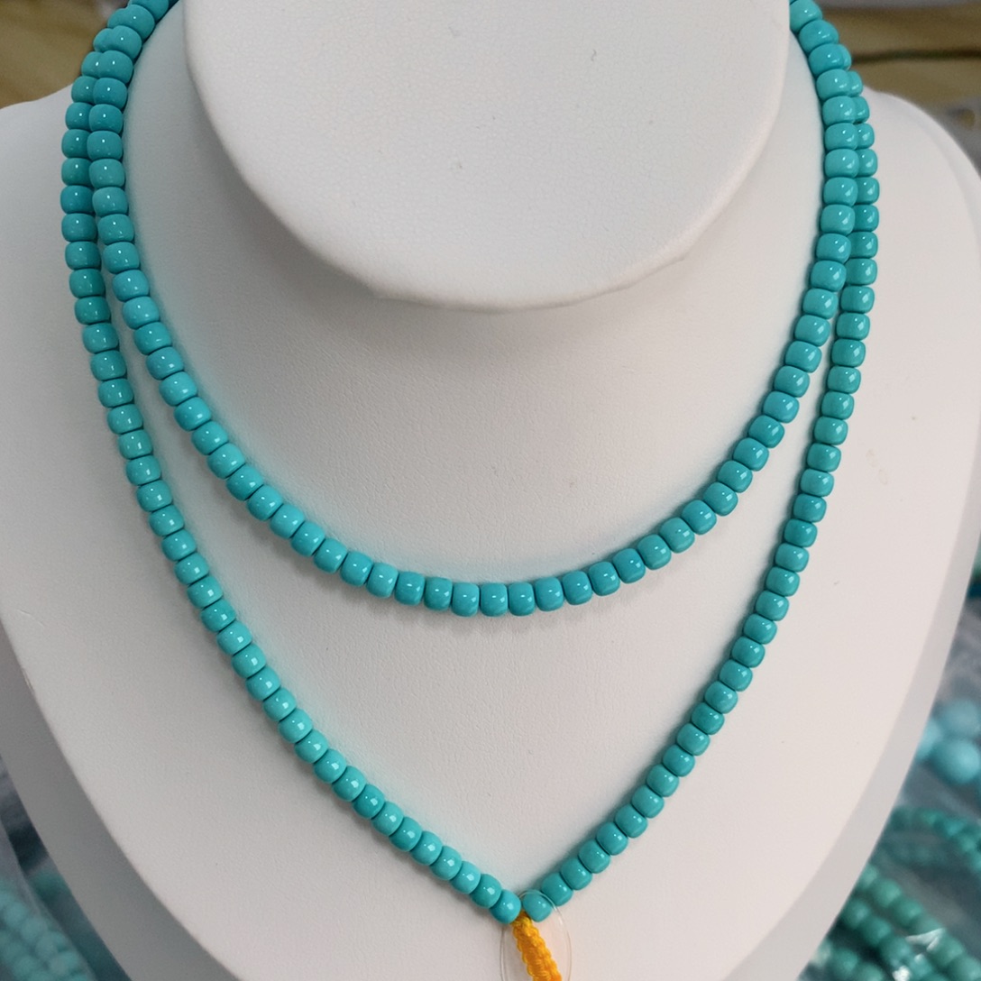 绿松石未镶嵌珠宝奇石4mm