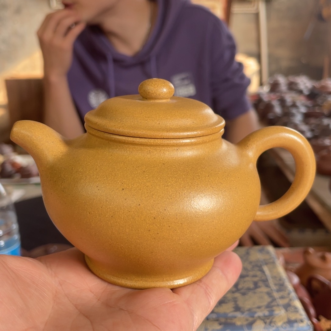 茶壶紫砂LZX。黄金段。 掇只。250CC
