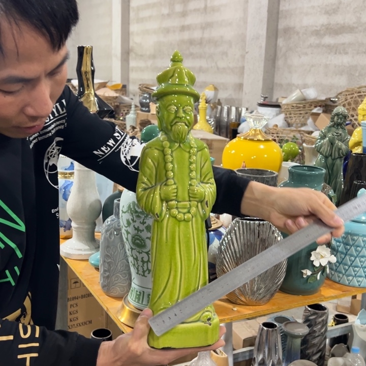 摆件高度48厘米宽度11厘米微瑕捡漏