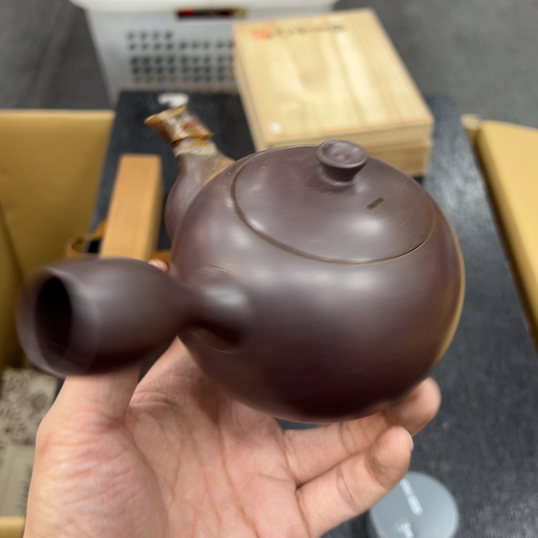 陶瓷日本中古工艺品摆件