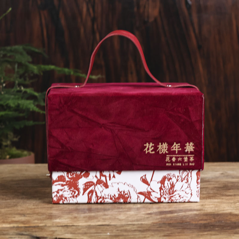 【宽窄】花香六堡花样年华160克-四种口味 礼盒装