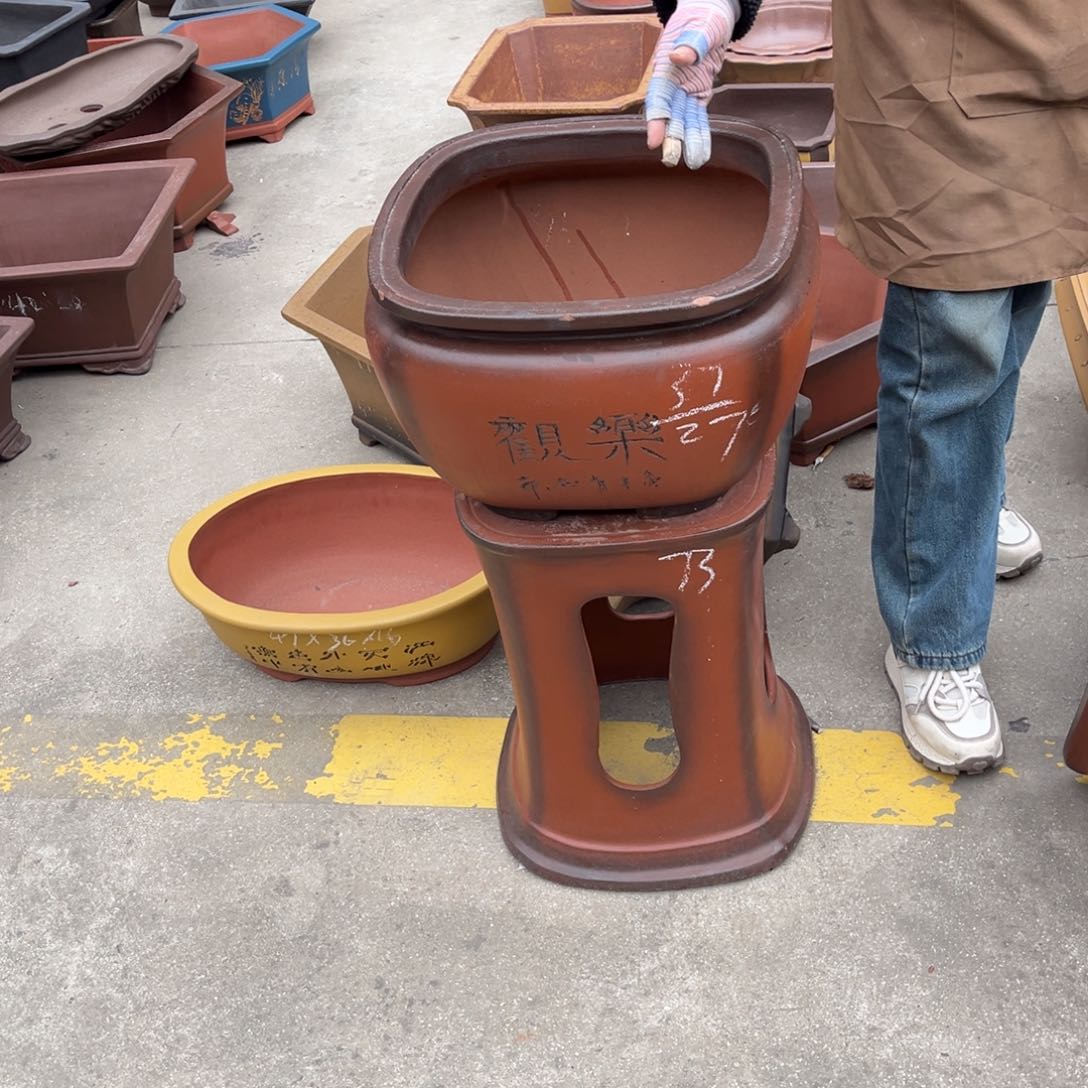 紫砂花盆盆景艺术