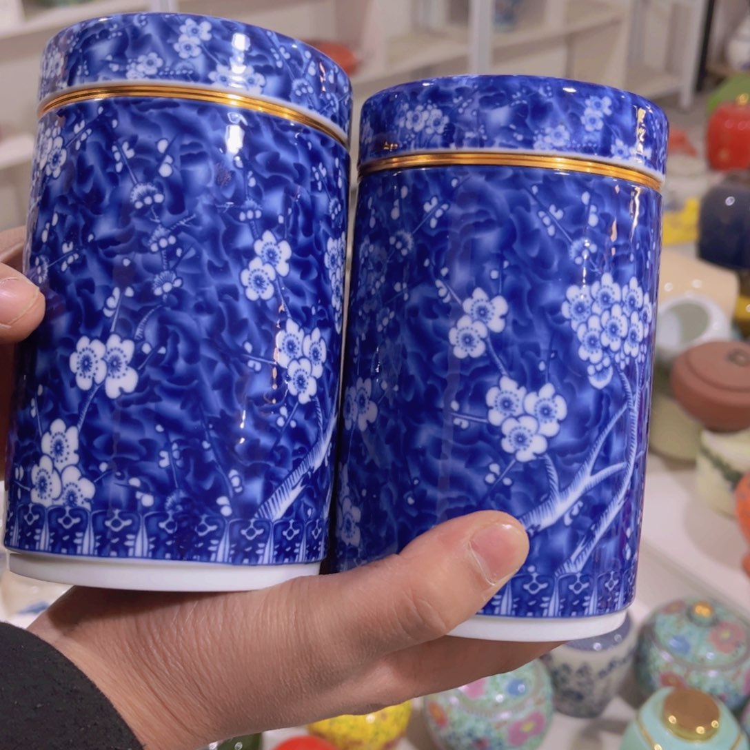 临时链接精美陶瓷茶叶罐