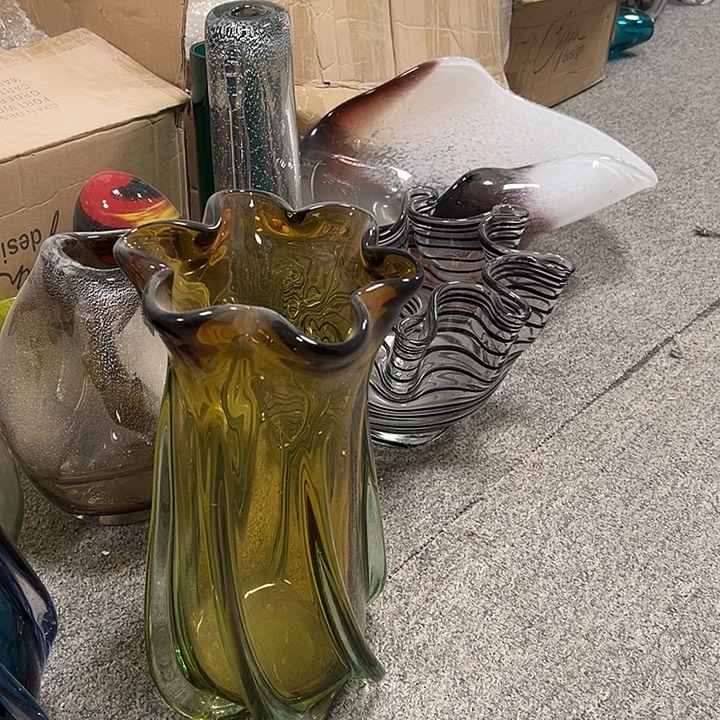 高33轻奢琉璃花器微瑕福利