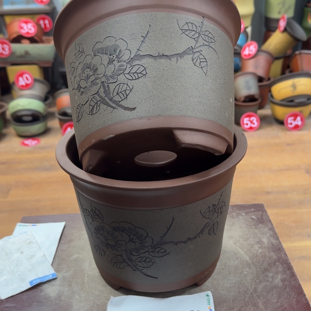 紫砂花盆破损包赔