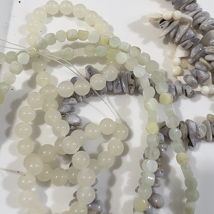 玛瑙/玉髓合金珠宝半成品25号打包