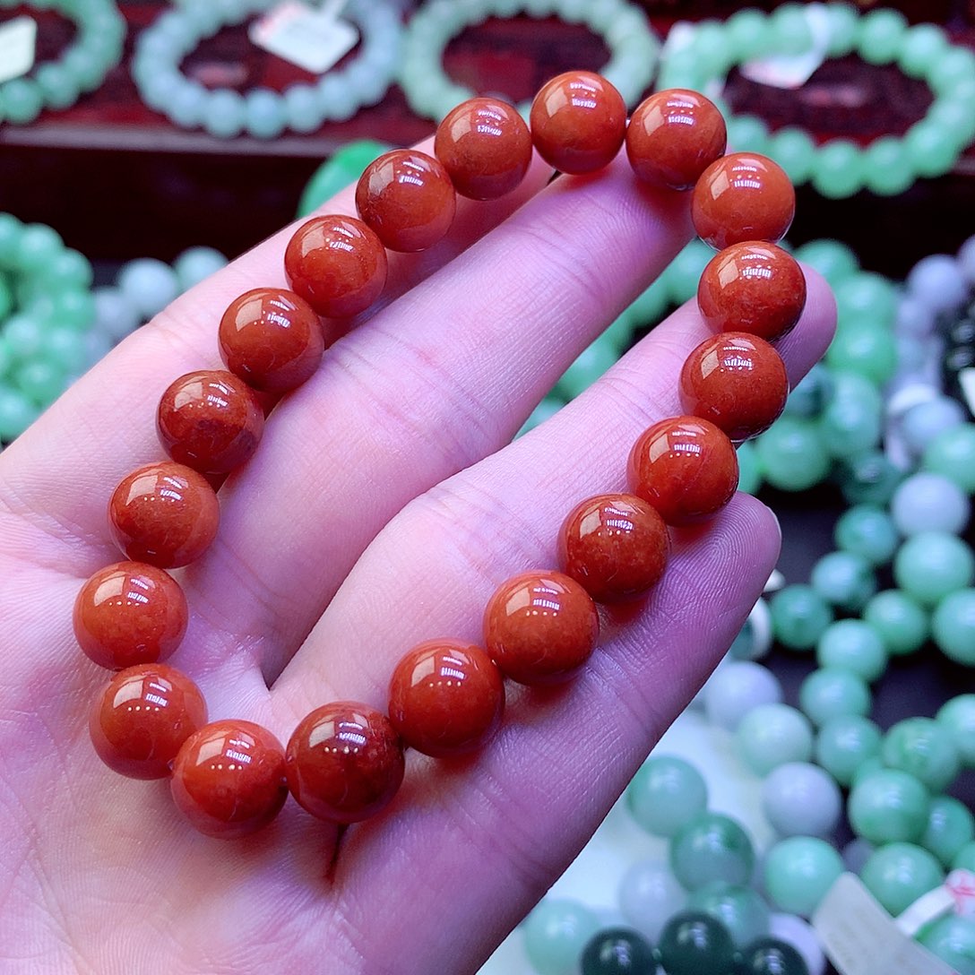 翡翠未镶嵌毛衣链