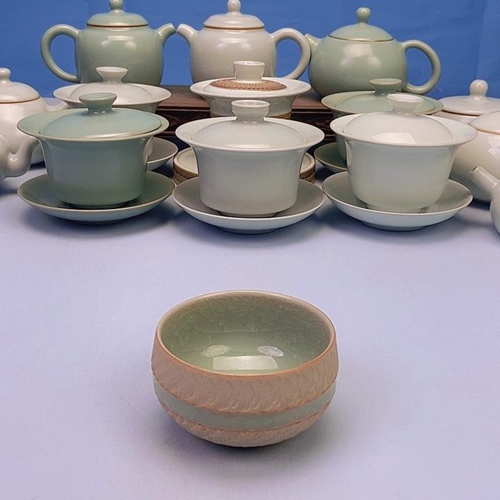 杯重工跳刀冰花不倒翁杯原矿原釉原产地