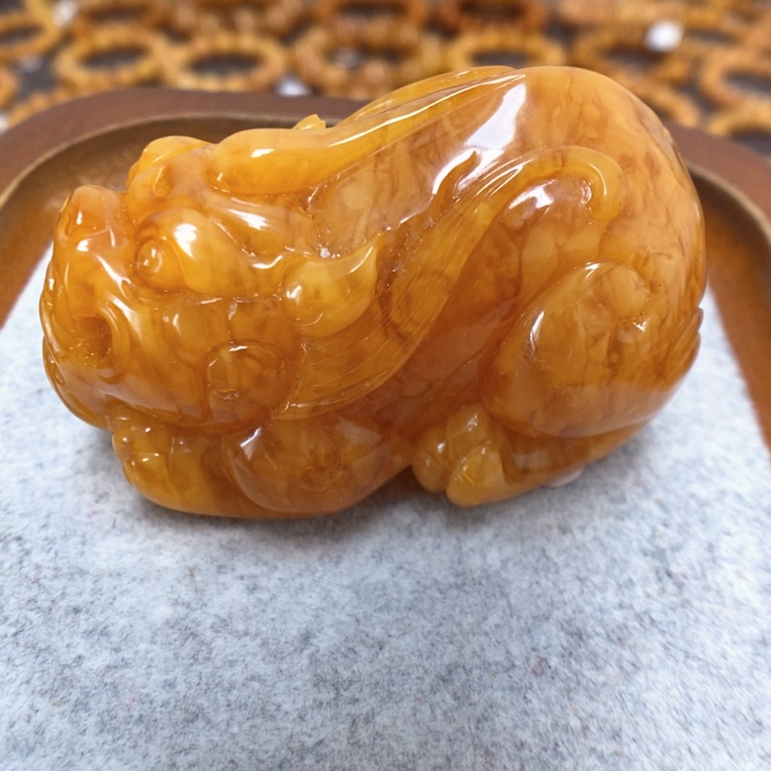 蜜蜡吊坠(赠链)未镶嵌定制