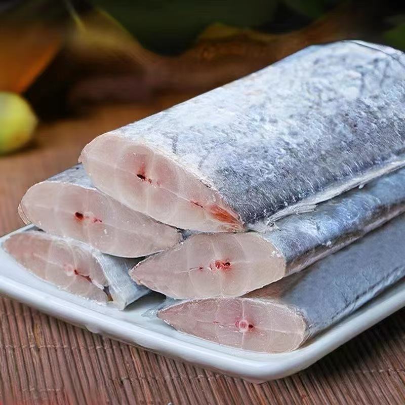 【八斤装】舟山小眼深海带鱼段新鲜冷冻去头去尾（拍五斤送三斤 ）