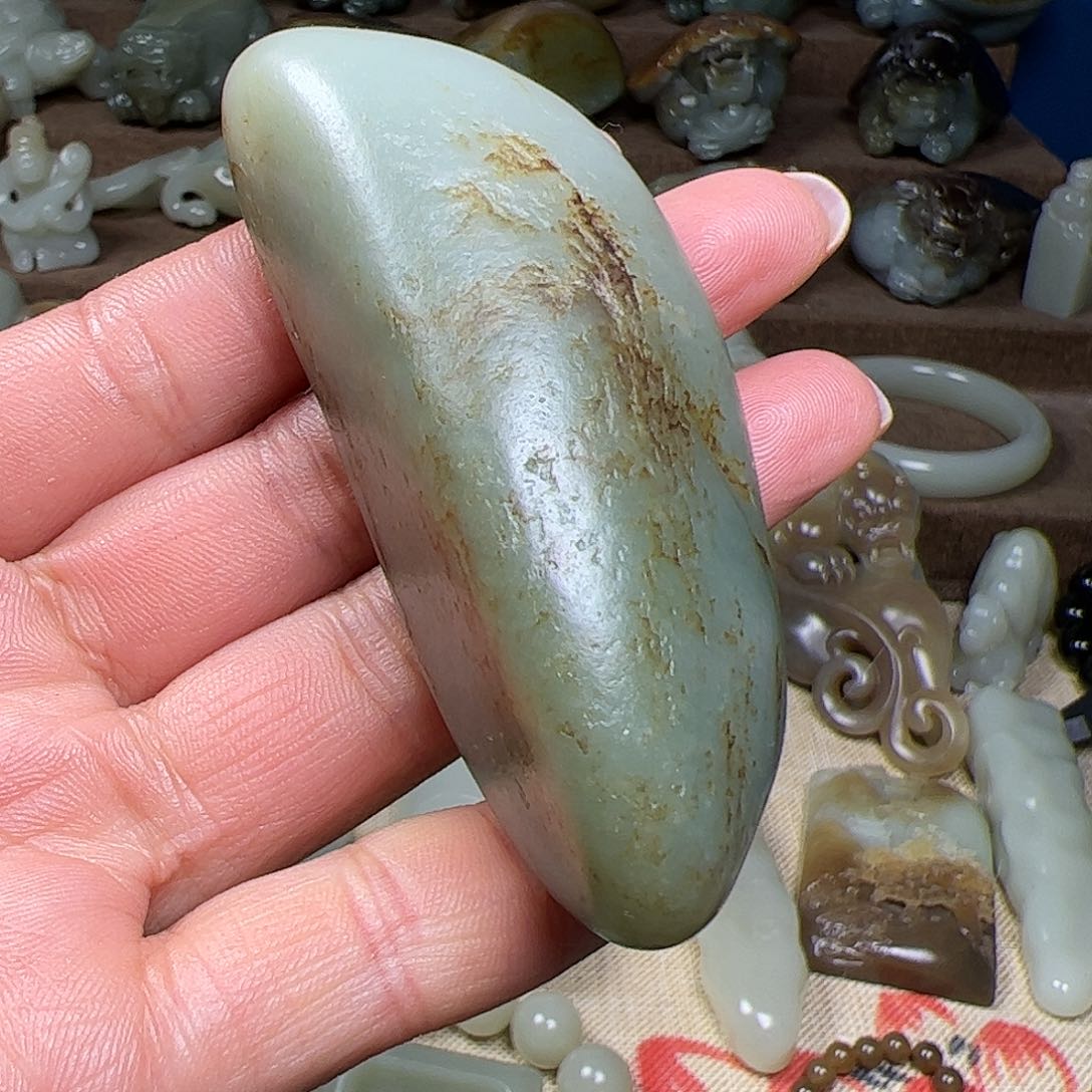 和田玉挂件未镶嵌