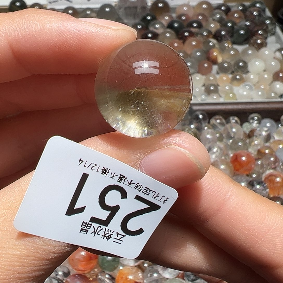 珠宝半成品未镶嵌水晶